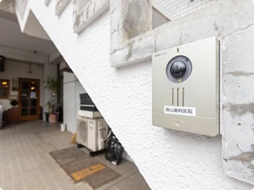 入口までの案内写真